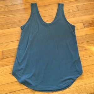 Beautiful blue tank top